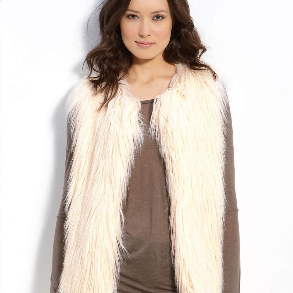 Hawke & Co. Fancy Faux Fur Jacket m